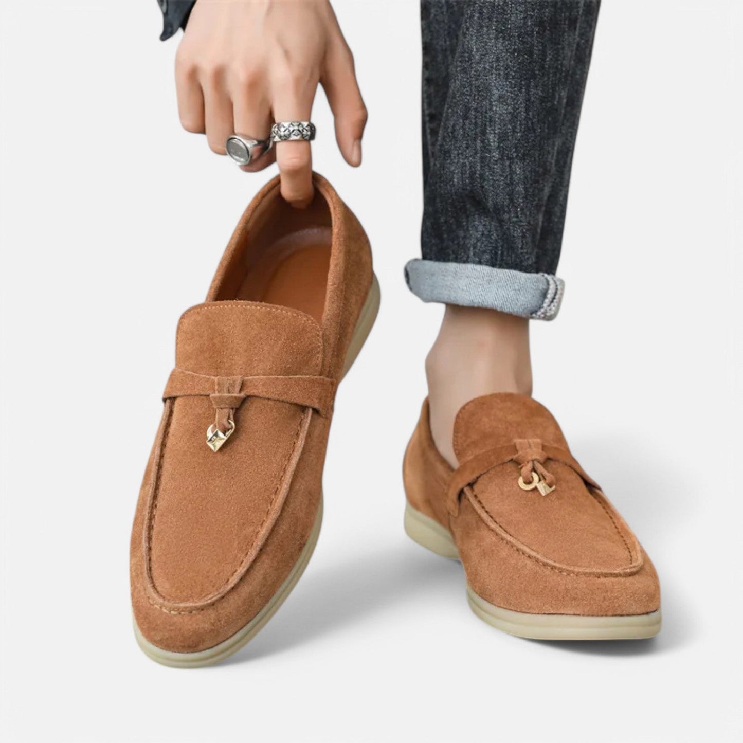 Lavie Moda | Mocassins Classiques en Daim – Ligne Héritage Urbaine