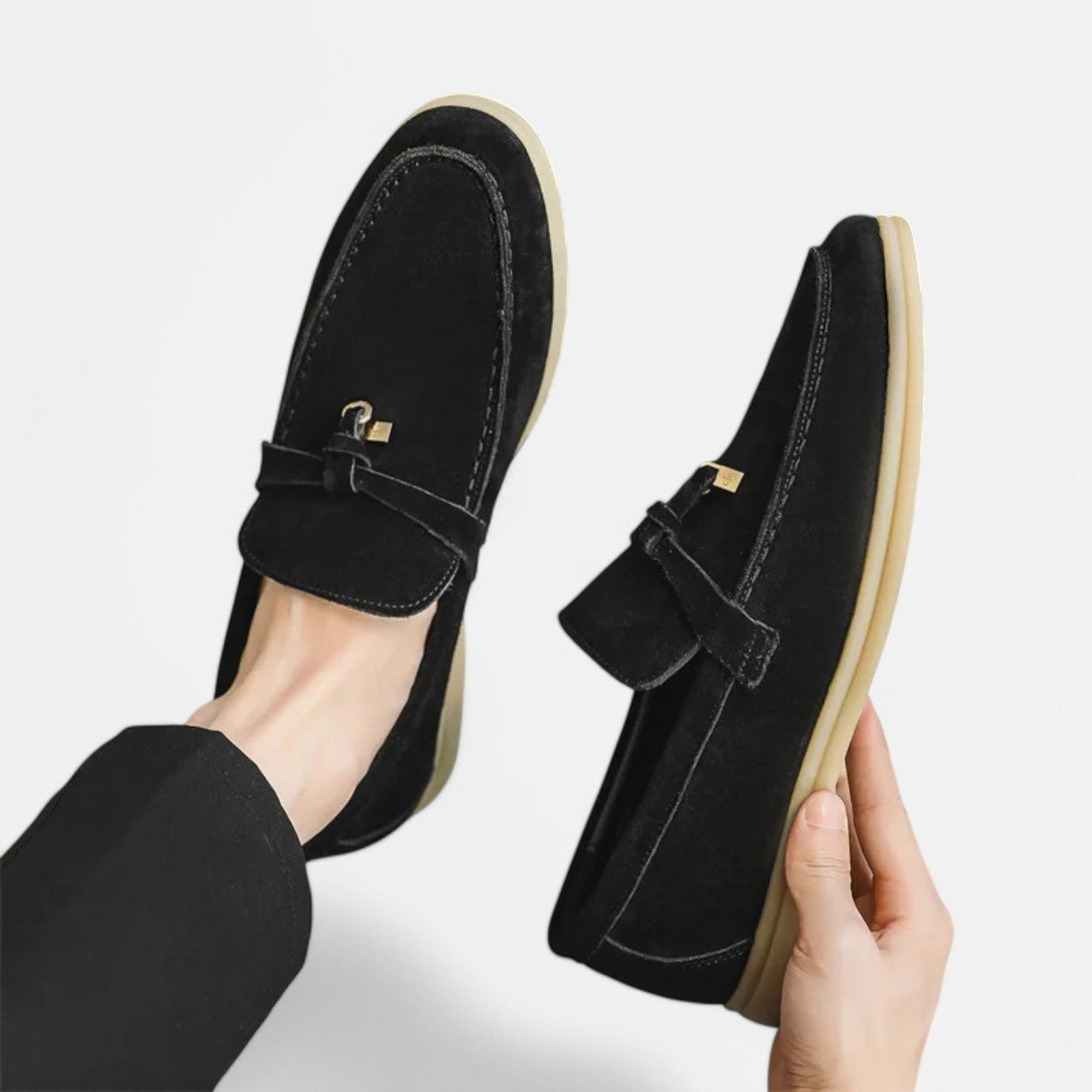 Lavie Moda | Mocassins Classiques en Daim – Ligne Héritage Urbaine