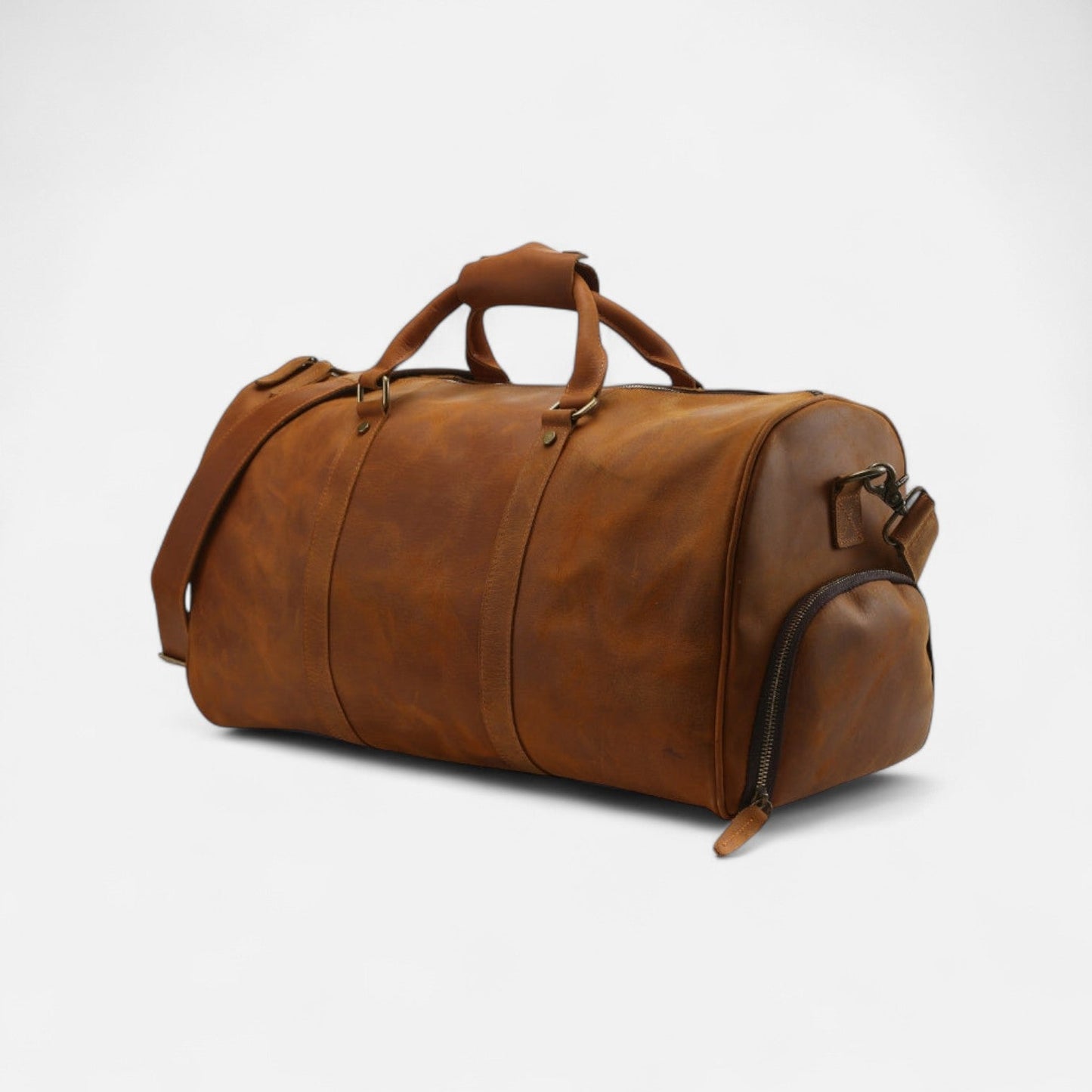 Lavie Moda | Montague Leather Duffle – Artisanat Héritage, Voyage Raffiné