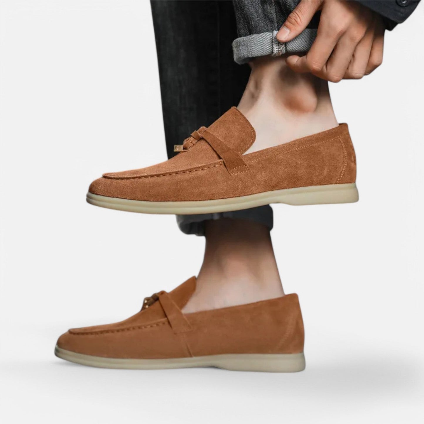Lavie Moda | Mocassins Classiques en Daim – Ligne Héritage Urbaine