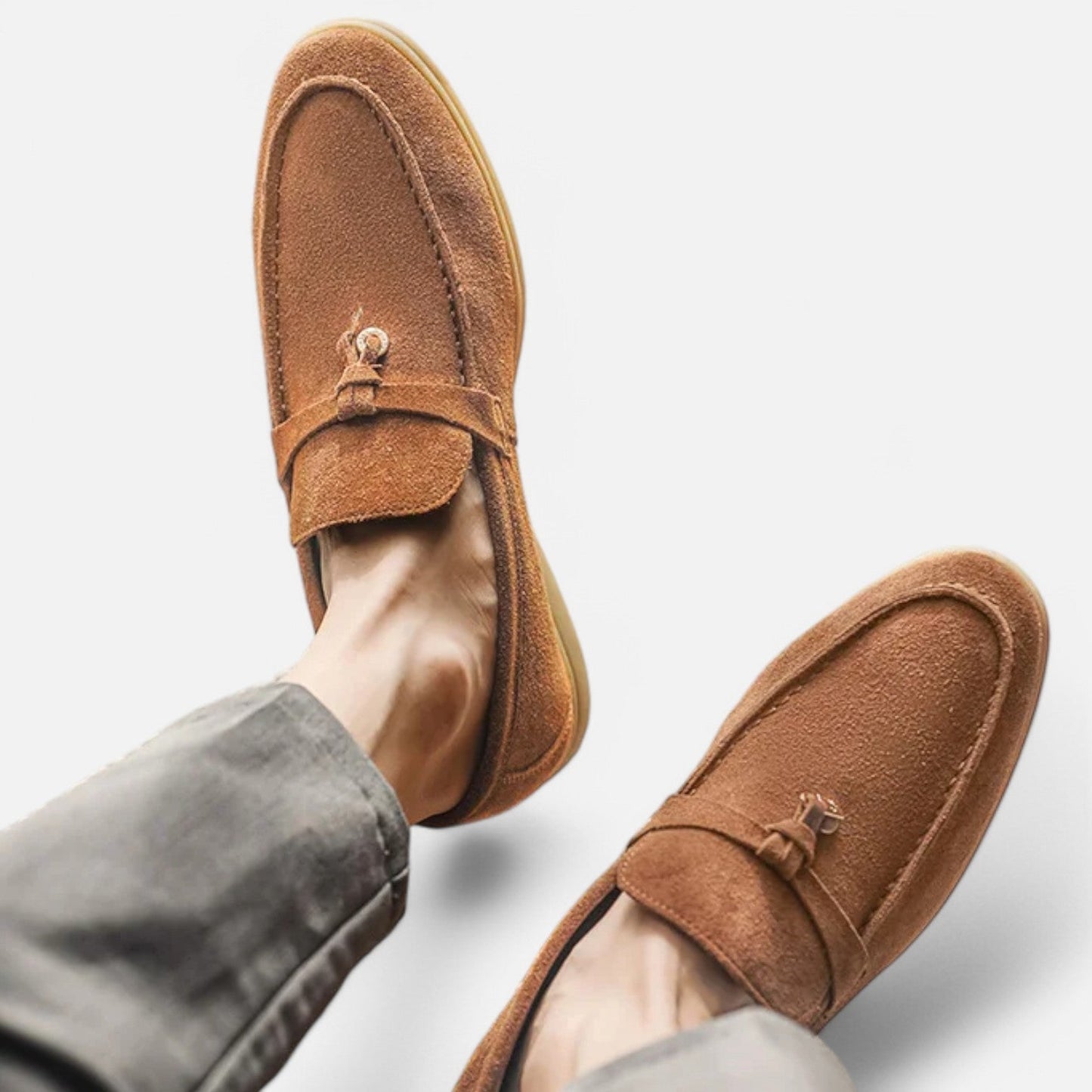 Lavie Moda | Mocassins Classiques en Daim – Ligne Héritage Urbaine