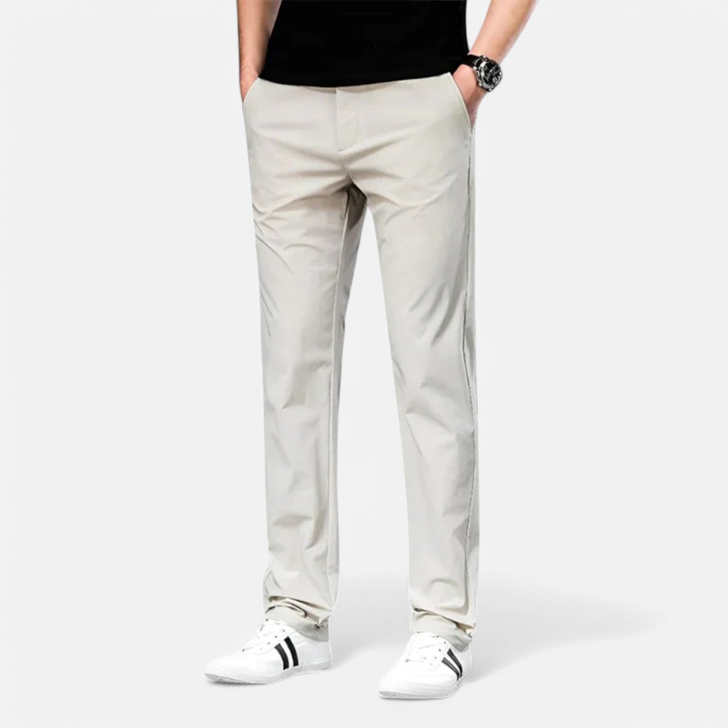 Lavie Moda | Chinos Oxford Stretch pour Homme