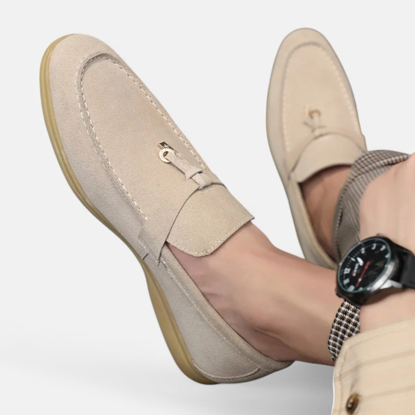 Lavie Moda | Mocassins Classiques en Daim – Ligne Héritage Urbaine