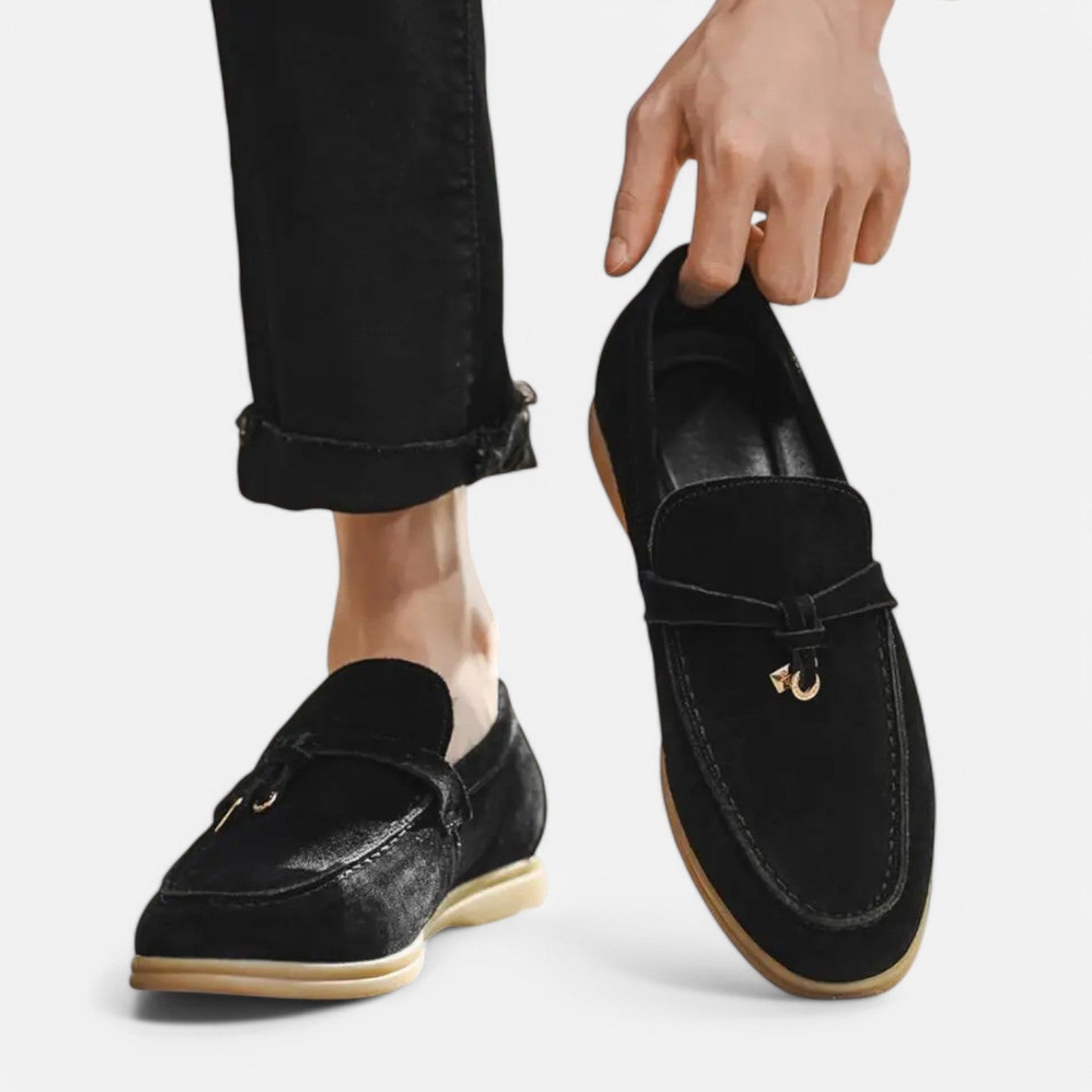 Lavie Moda | Mocassins Classiques en Daim – Ligne Héritage Urbaine