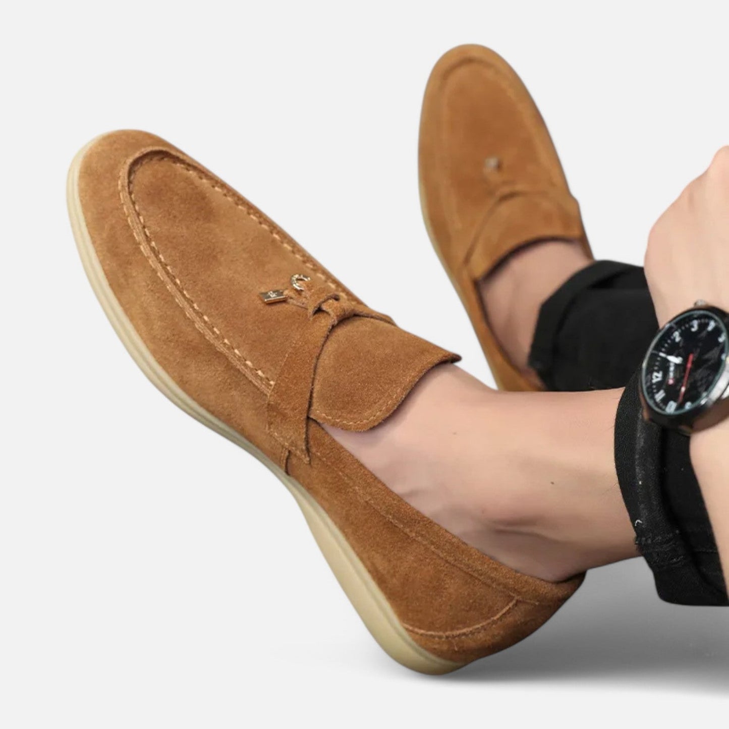 Lavie Moda | Mocassins Classiques en Daim – Ligne Héritage Urbaine