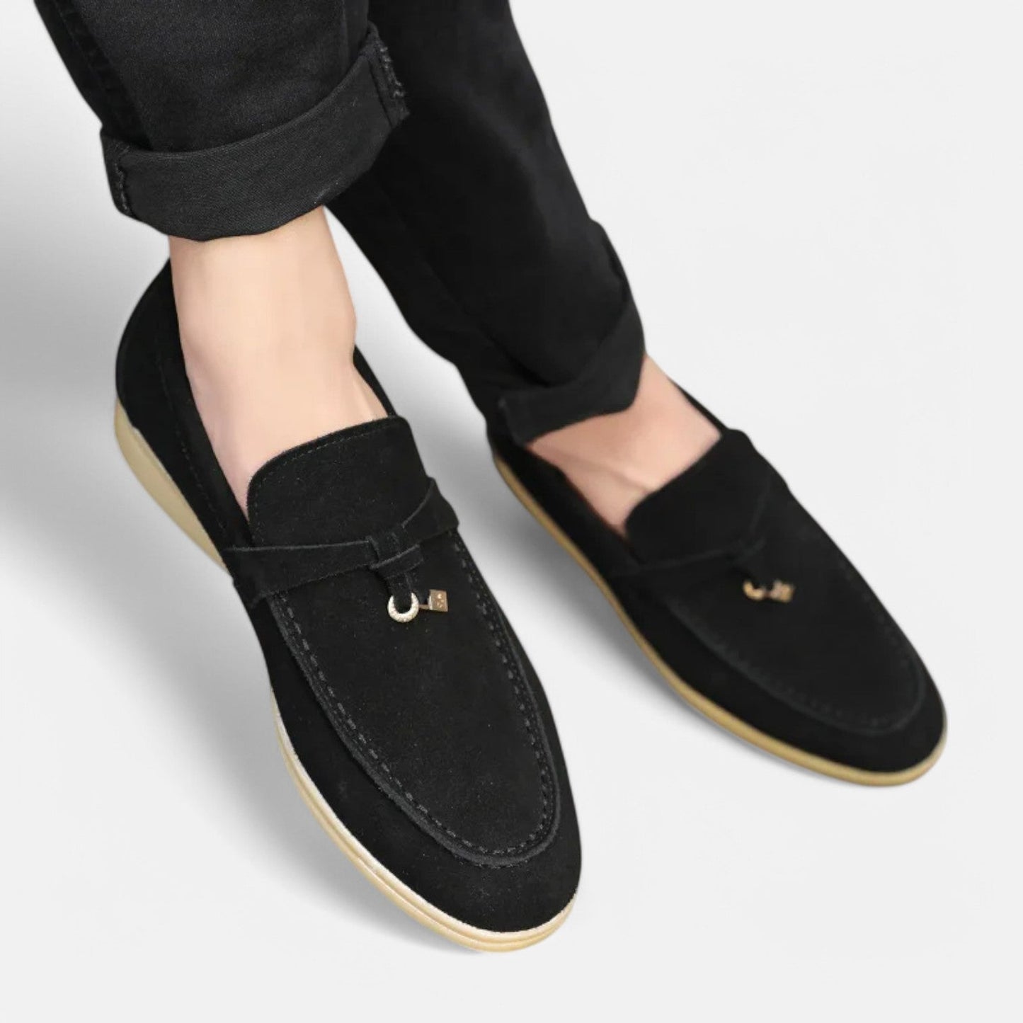 Lavie Moda | Mocassins Classiques en Daim – Ligne Héritage Urbaine
