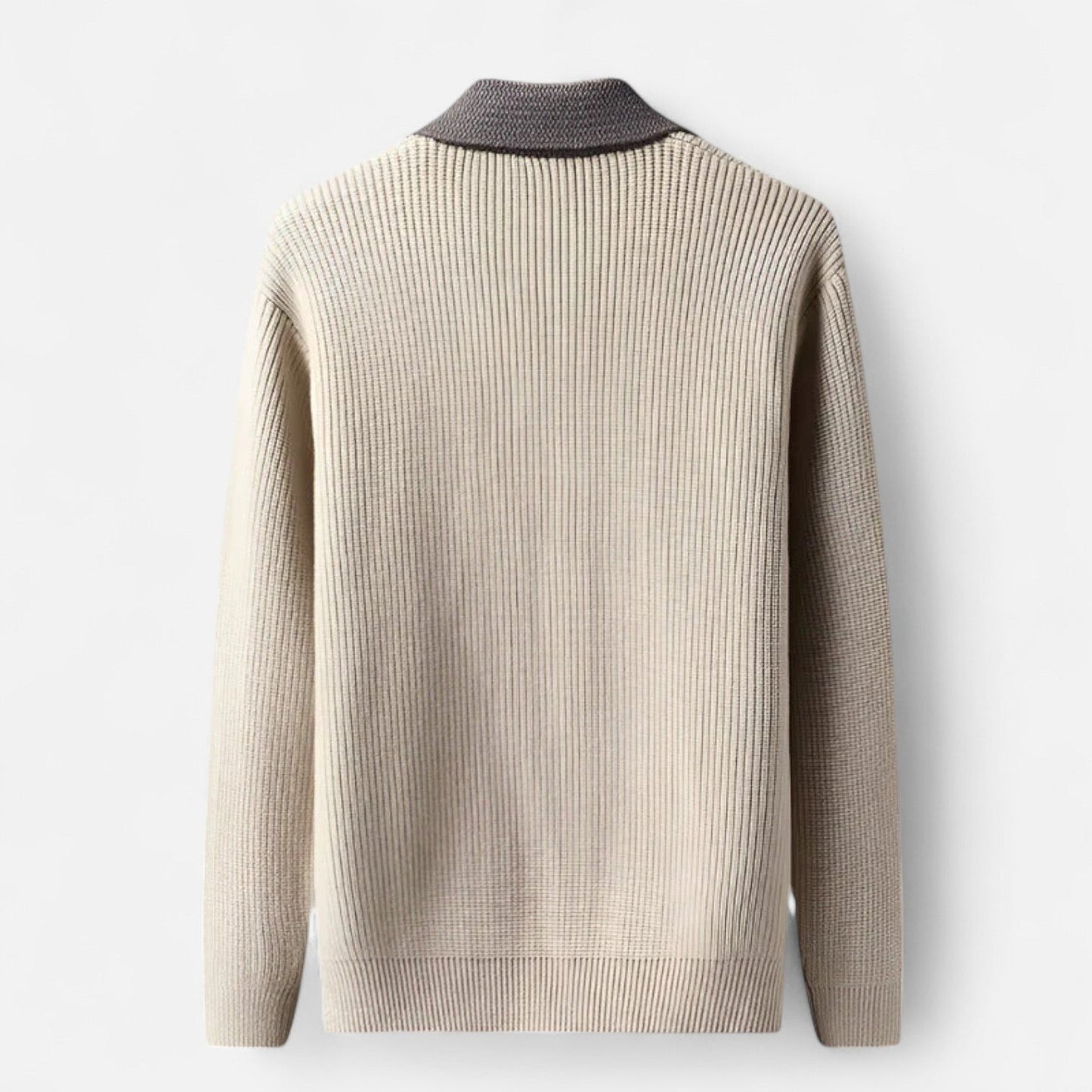 Lavie Moda | Inverness Cardigan – Gilet Homme en Laine Mérinos Premium, Coupe Ajustée avec Poches Profondes