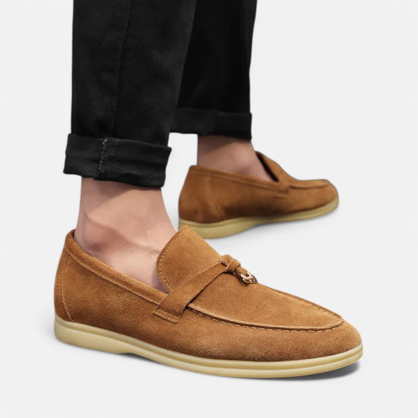 Lavie Moda | Mocassins Classiques en Daim – Ligne Héritage Urbaine