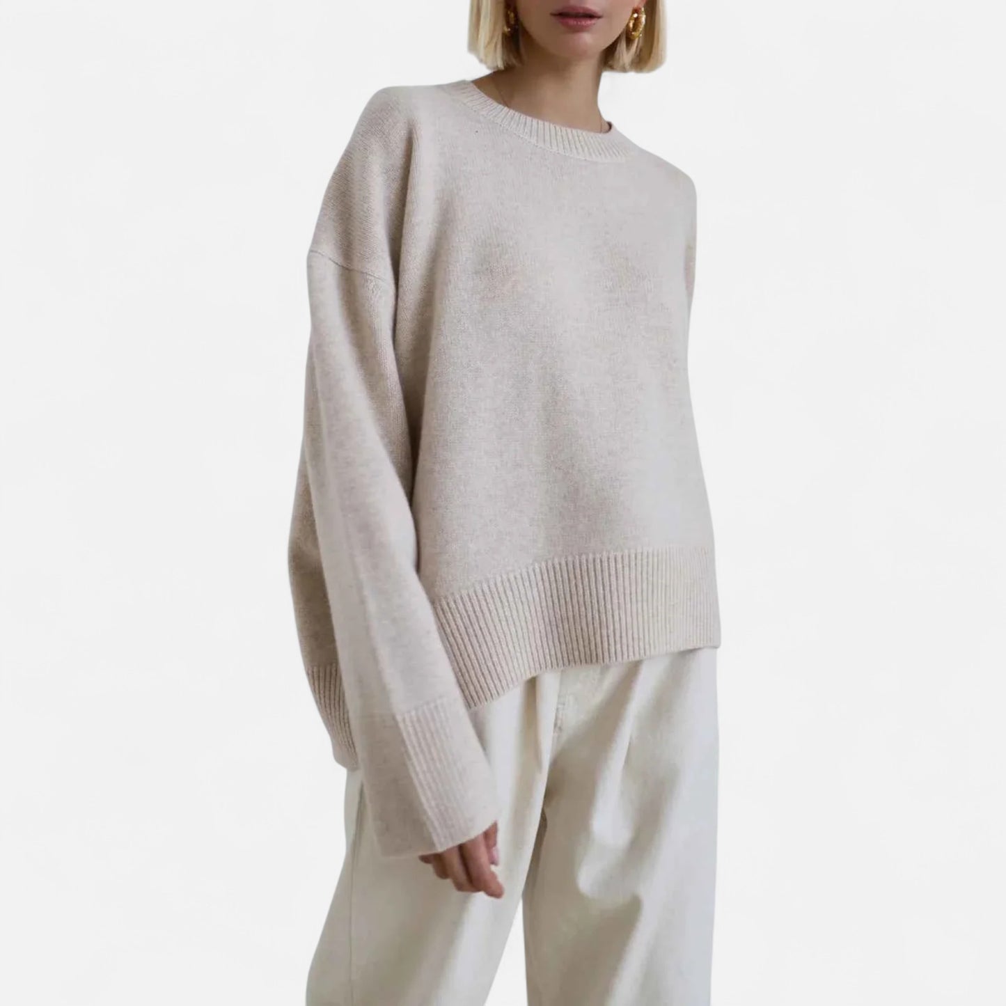 Lavie Moda | Pull Oversize Femme Col Roulé Cocooning