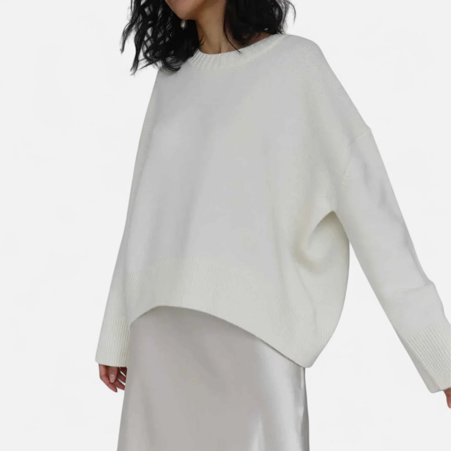 Lavie Moda | Pull Oversize Femme Col Roulé Cocooning