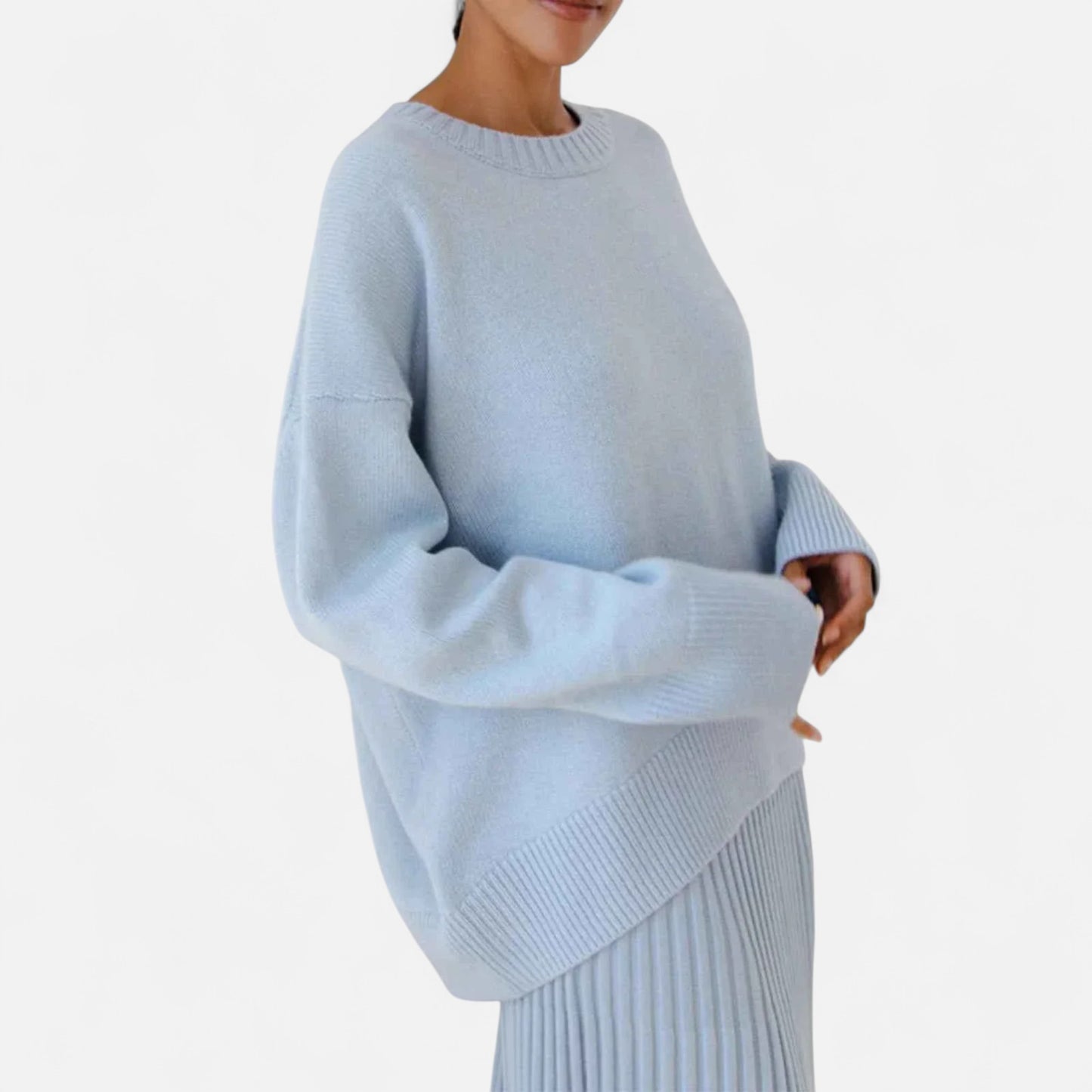 Lavie Moda | Pull Oversize Femme Col Roulé Cocooning