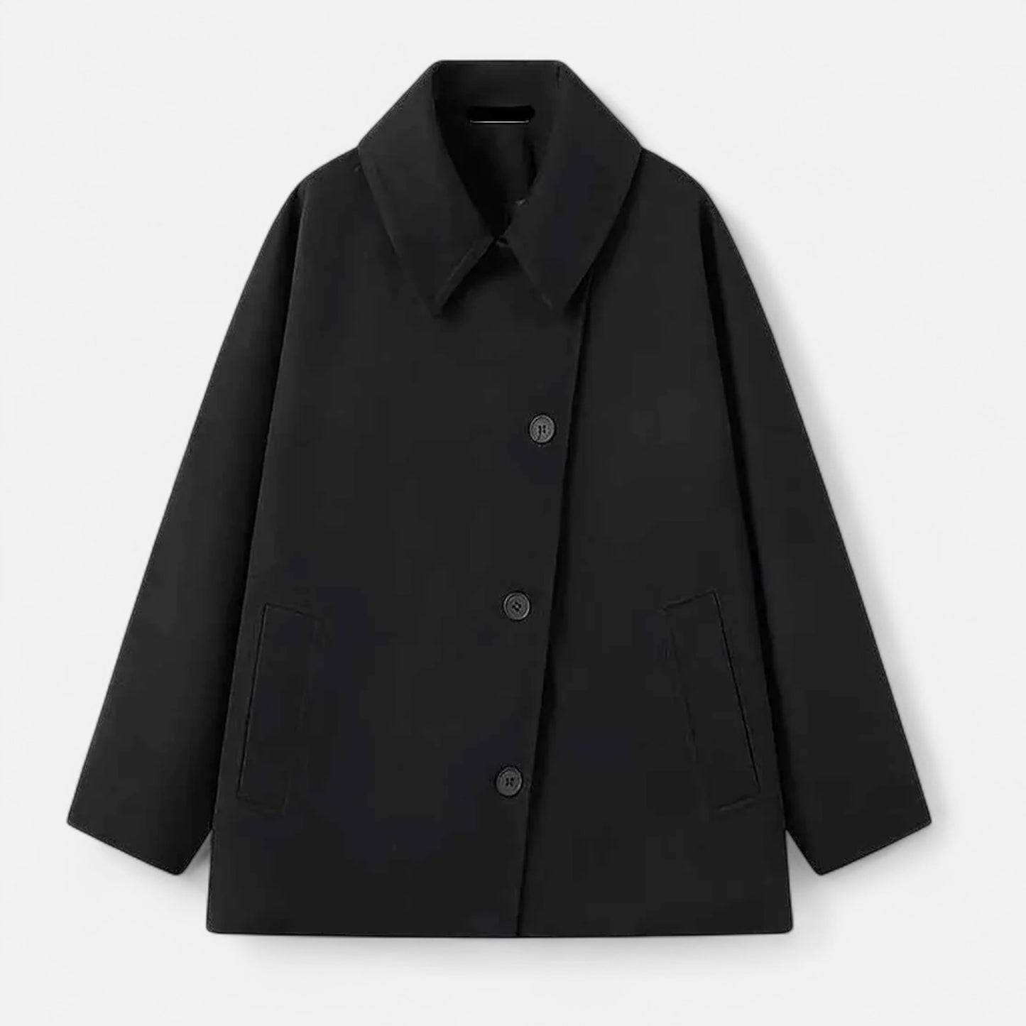 Lavie Moda | Manteau Femme Oversize Hiver à Boutons