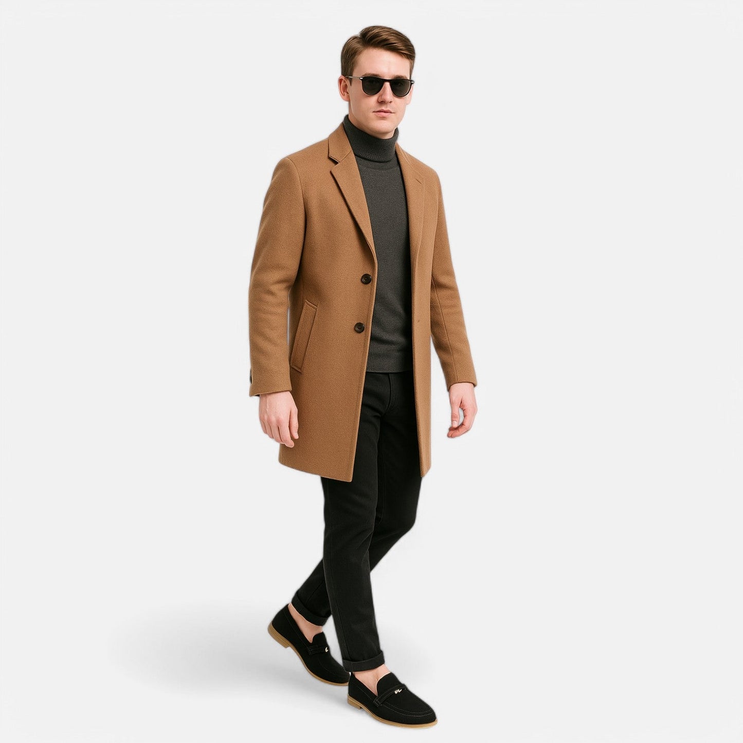 Lavie Moda | Mocassins Classiques en Daim – Ligne Héritage Urbaine