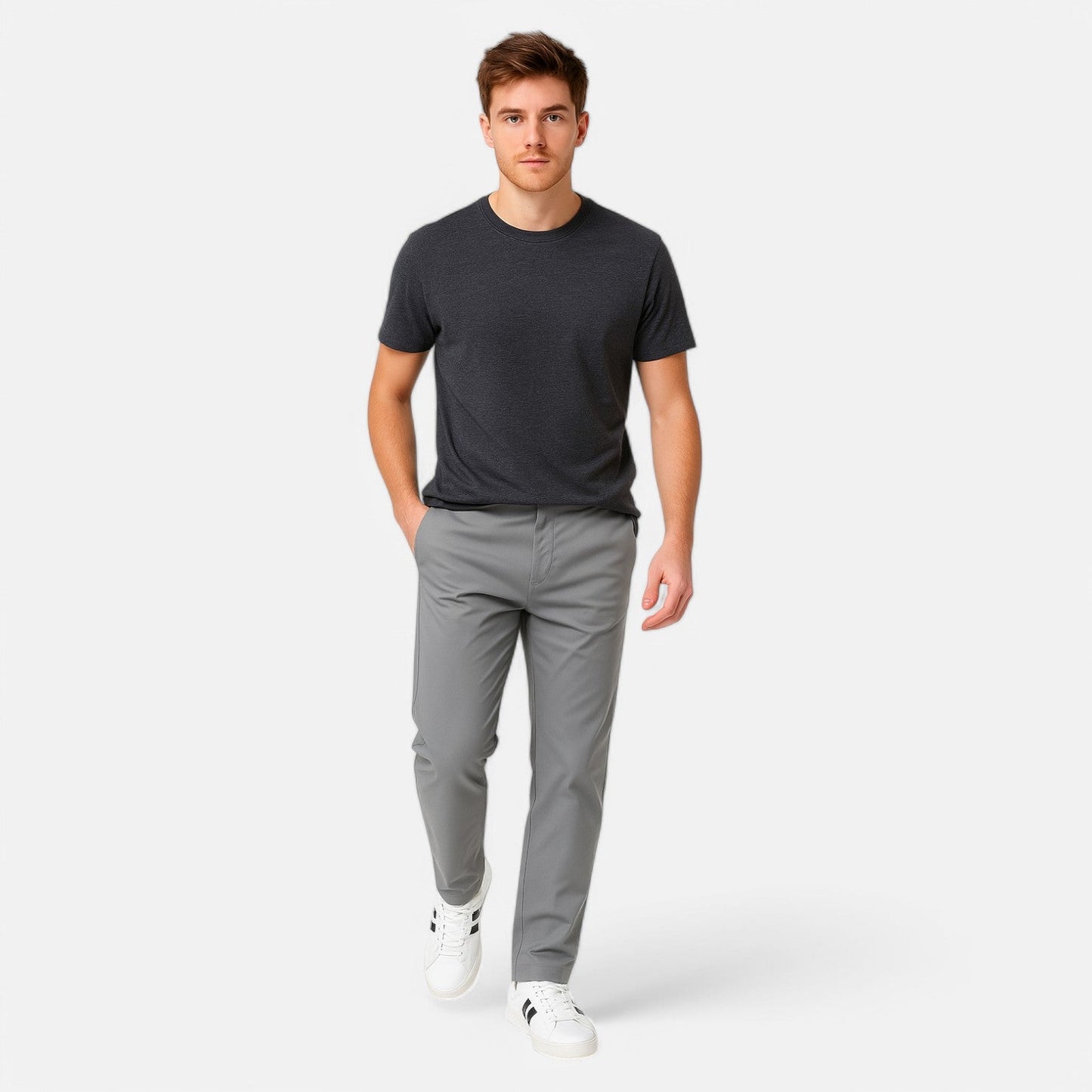 Lavie Moda | Chinos Oxford Stretch pour Homme