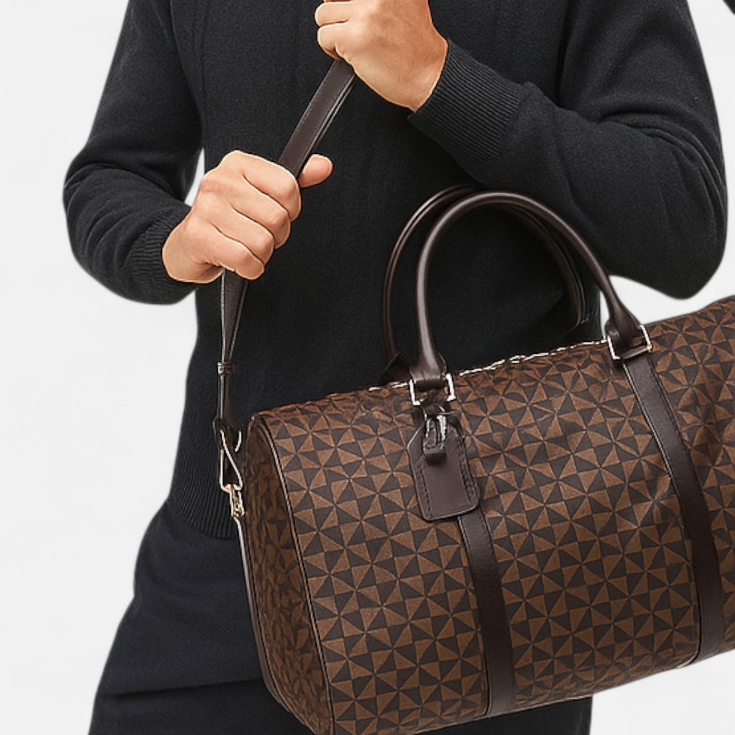 Lavie Moda | Gym Duffel Bag – Sac de Sport et de Voyage pour Homme, Style Cuir, Business & Fitness