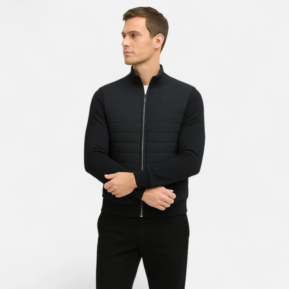Lavie Moda | The Quilted Hybrid Jacket – Chaleur Contemporaine, Élégance Fonctionnelle