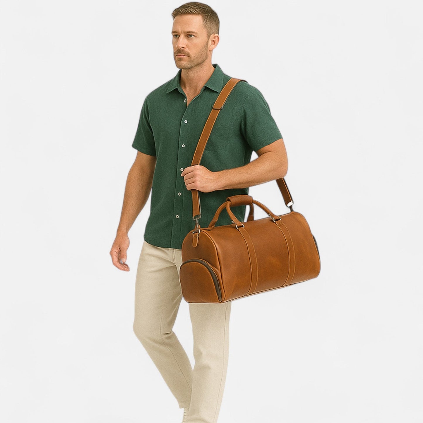 Lavie Moda | Montague Leather Duffle – Artisanat Héritage, Voyage Raffiné