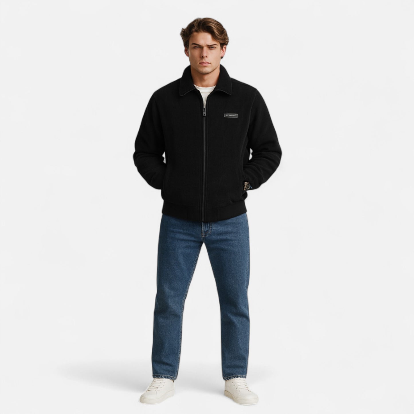 Lavie Moda | Veste Hivernale Homme en Velours Vintage