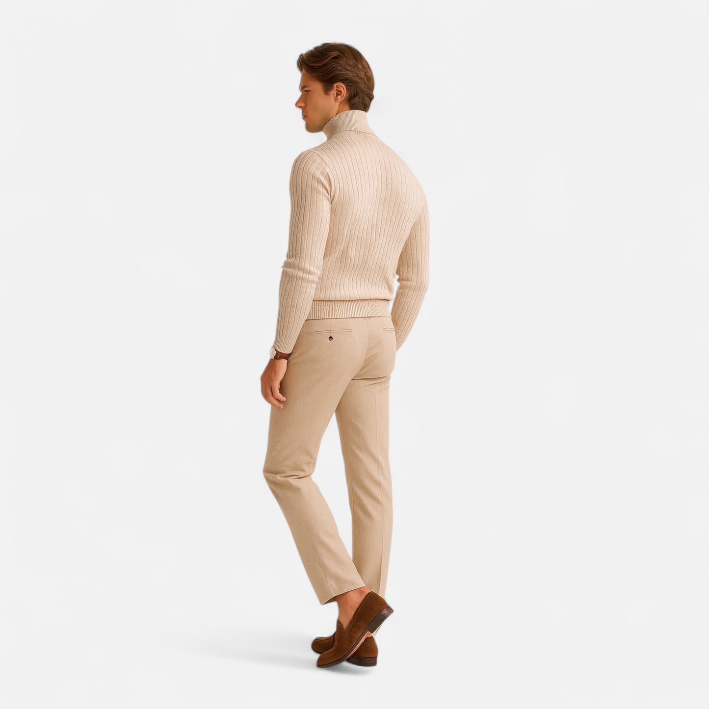 Lavie Moda | Pull Col Roulé Homme Élégance Classique