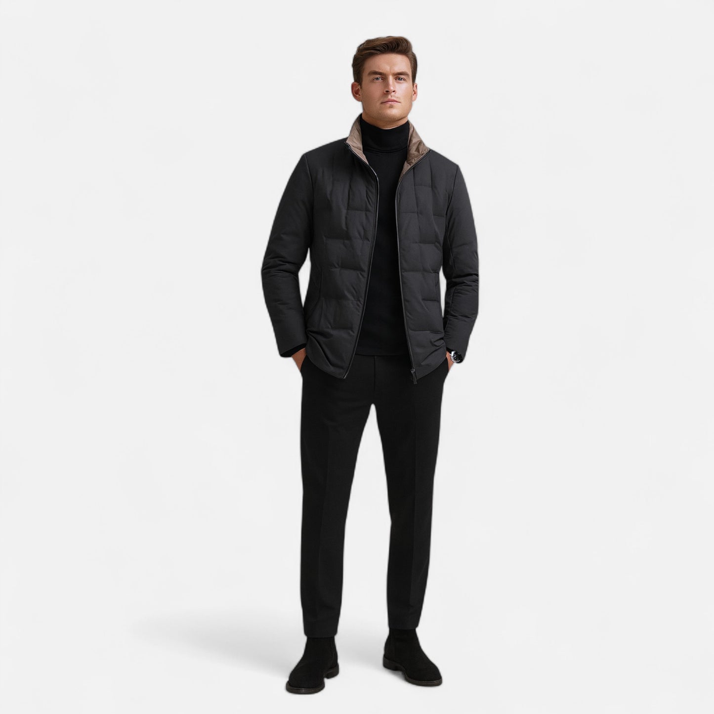 Lavie Moda | Doudoune Homme Déperlante en Duvet Naturel
