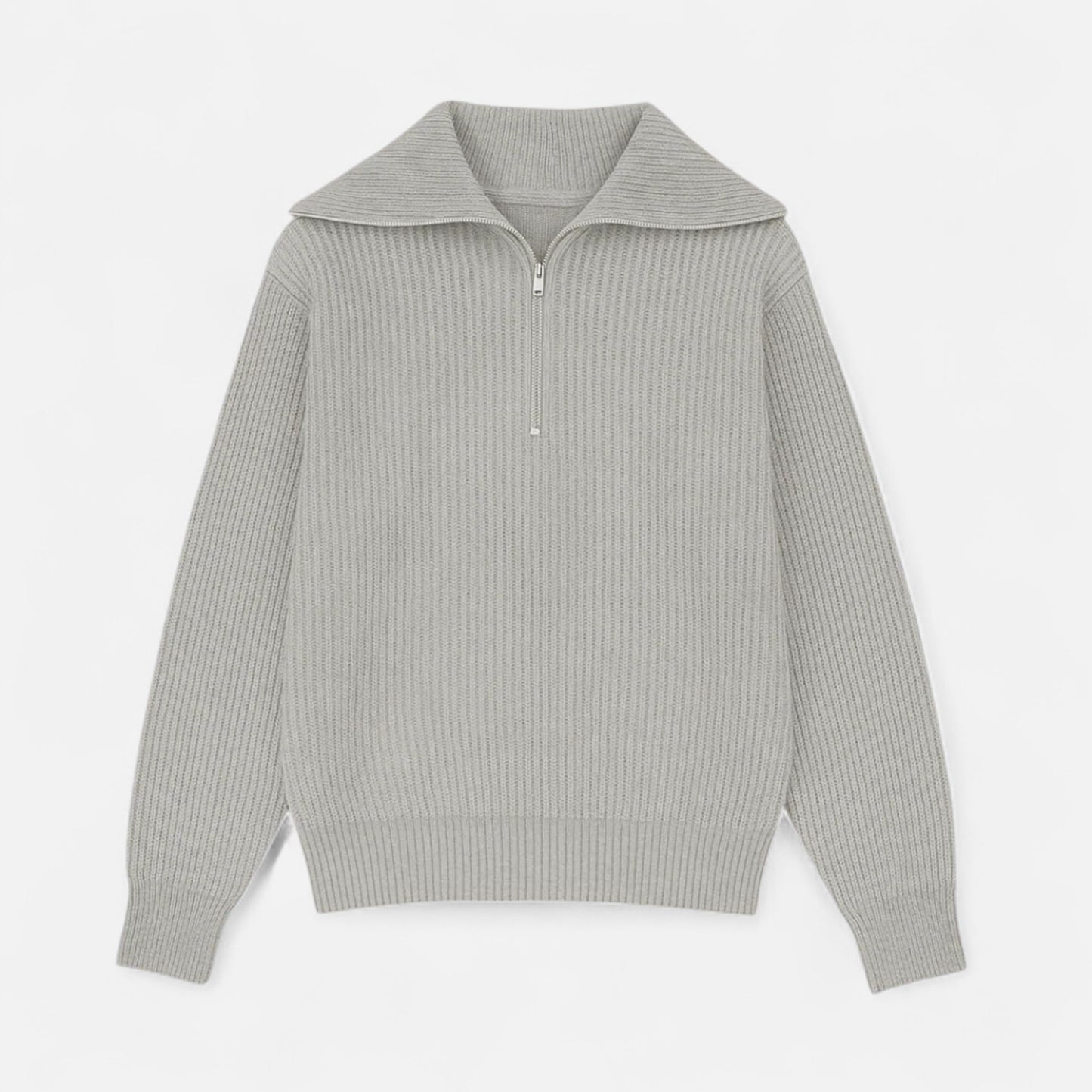 Lavie Moda | Pull Demi-Zip Homme Côtelé Nautique