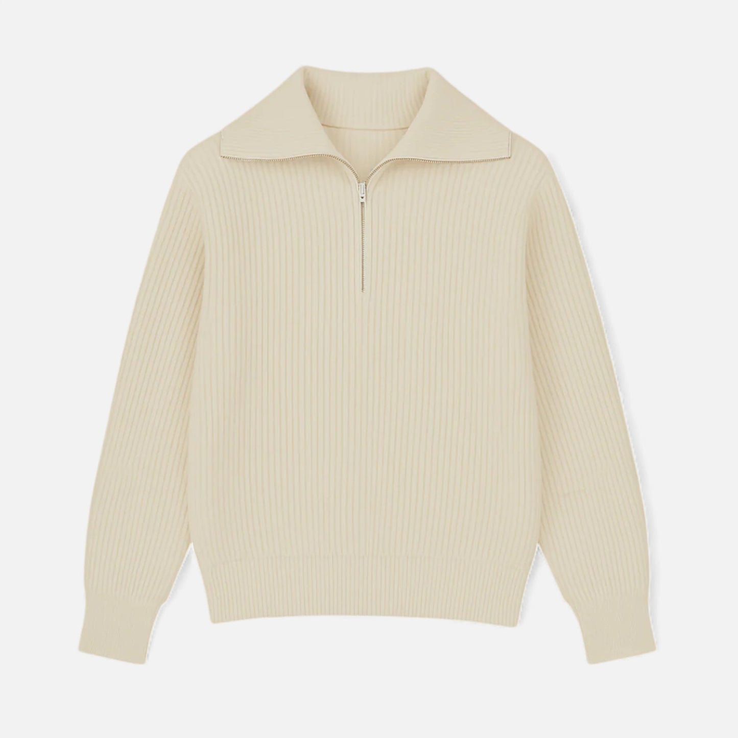 Lavie Moda | Pull Demi-Zip Homme Côtelé Nautique