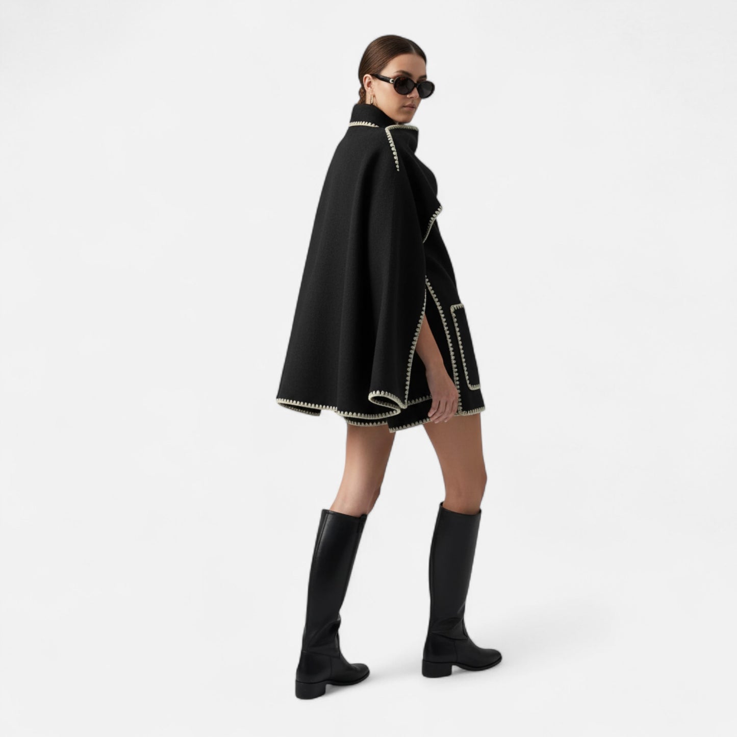 Lavie Moda | Veste Portefeuille Femme Col Châle Élégante