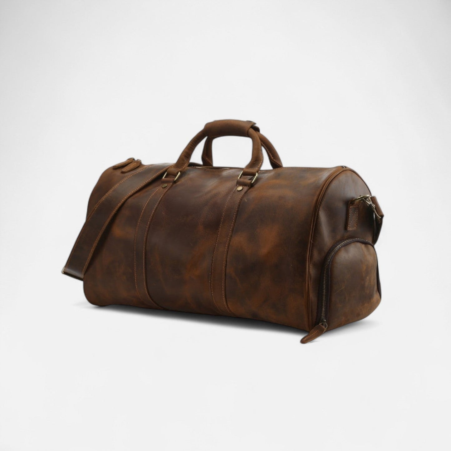 Lavie Moda | Montague Leather Duffle – Artisanat Héritage, Voyage Raffiné