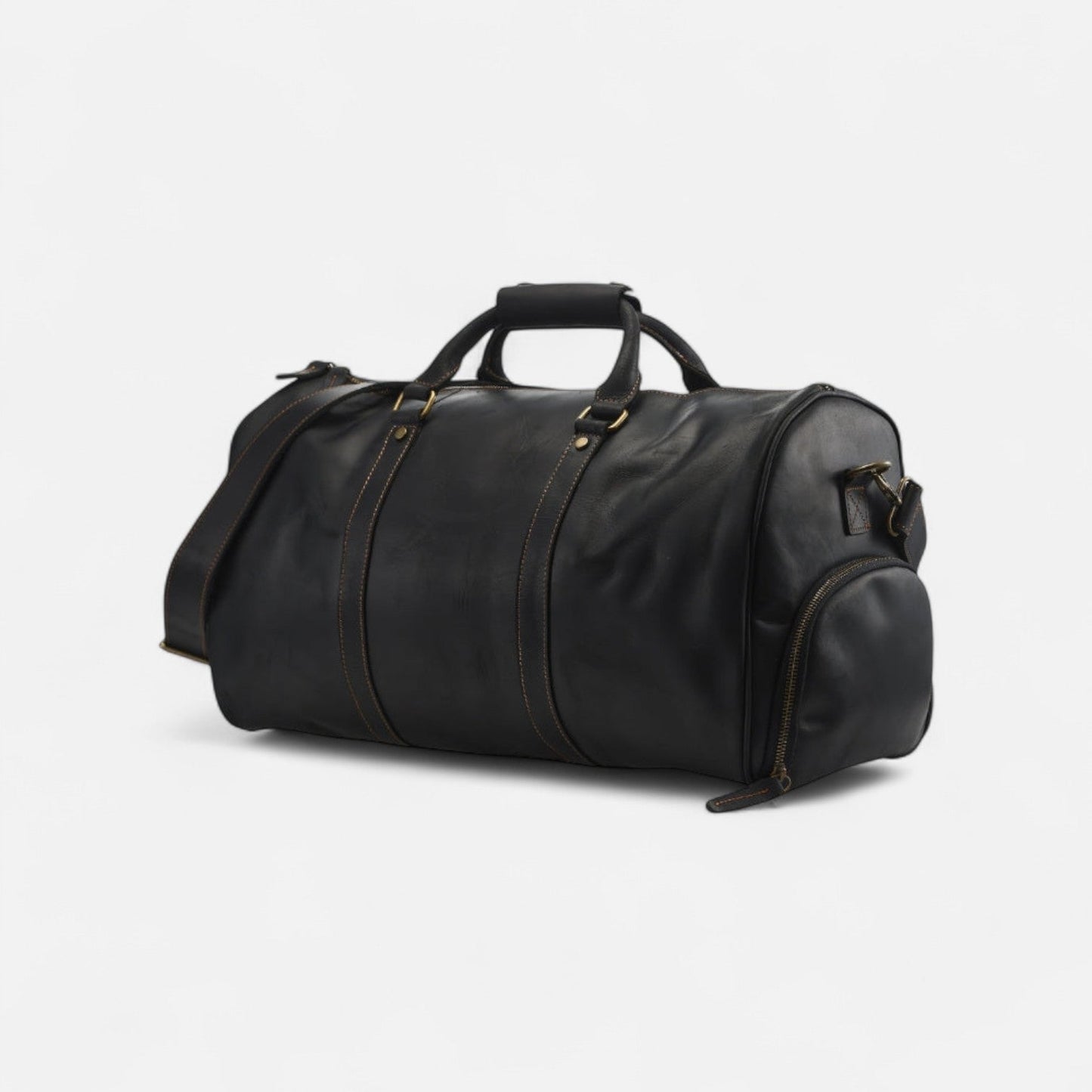 Lavie Moda | Montague Leather Duffle – Artisanat Héritage, Voyage Raffiné