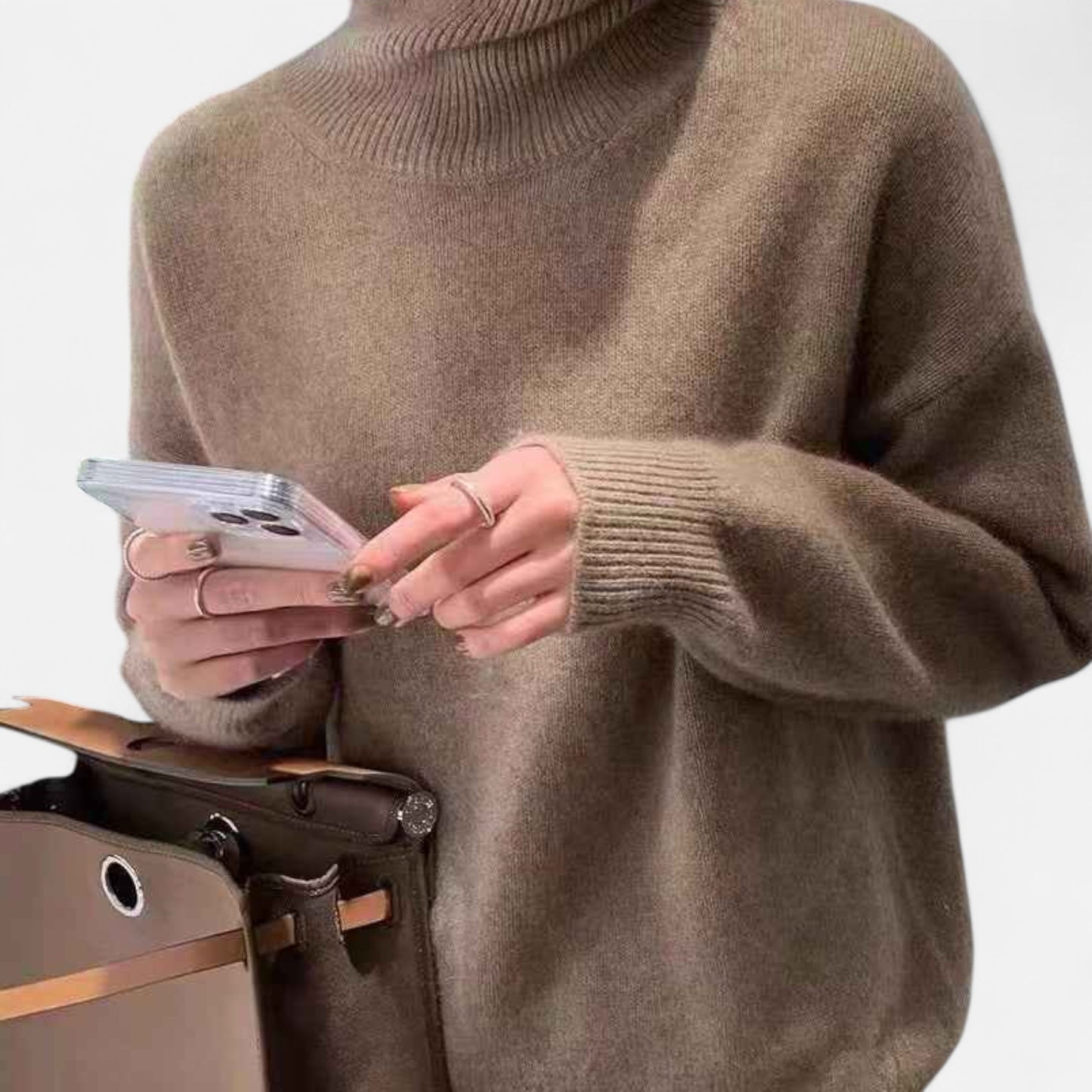 Lavie Moda | Pull Femme Rayé en Maille Côtelée Chic