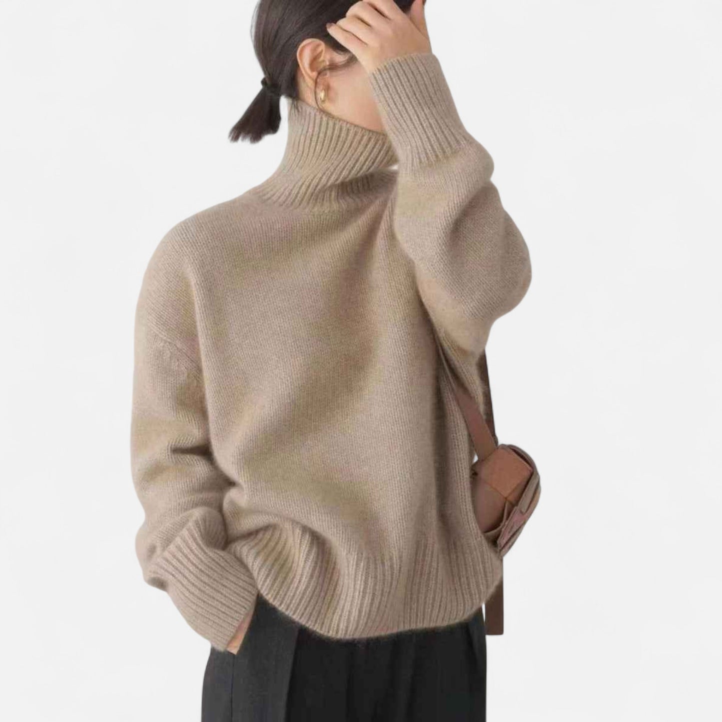 Lavie Moda | Pull Femme Rayé en Maille Côtelée Chic