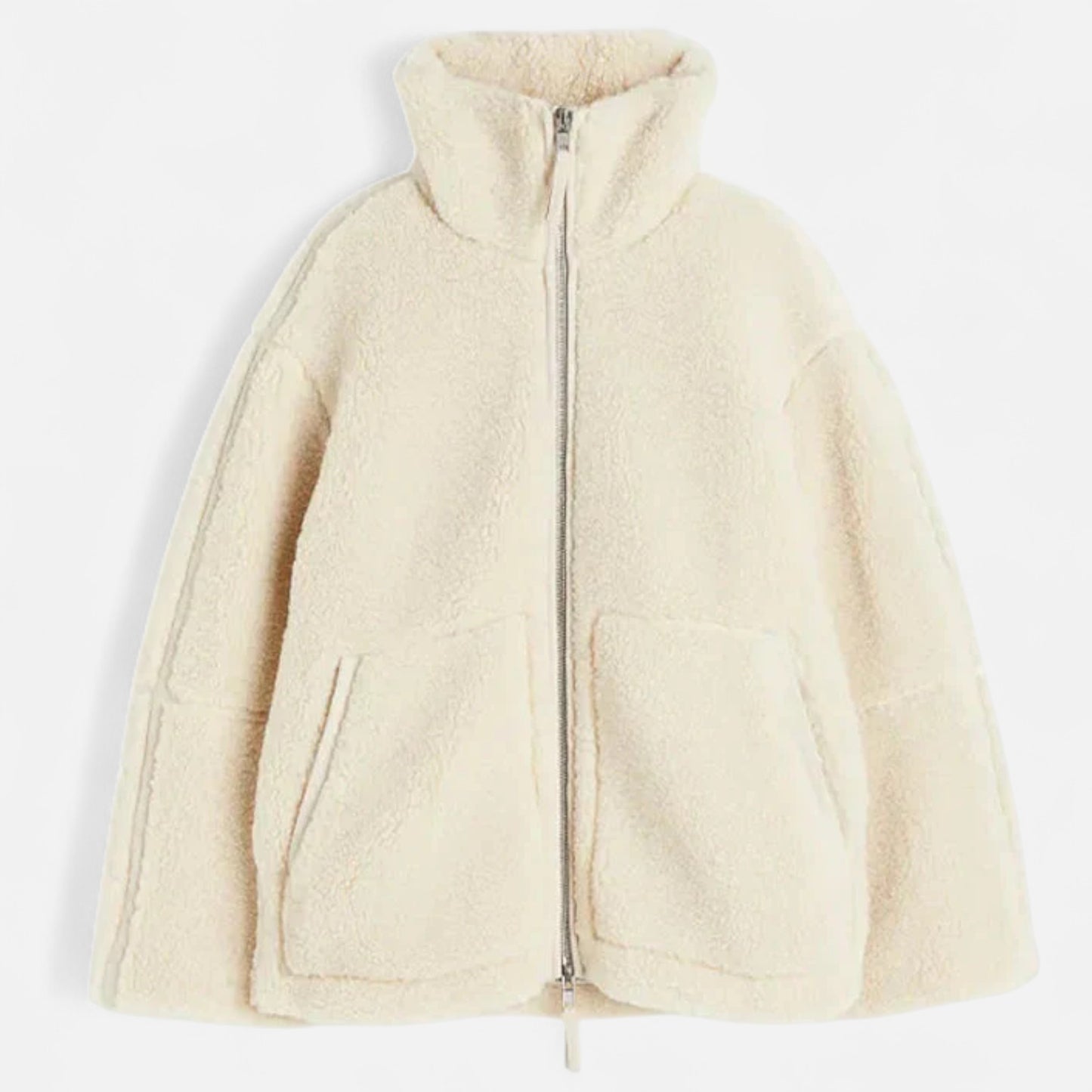 Lavie Moda | Veste Teddy Oversize Femme Cocooning Chic