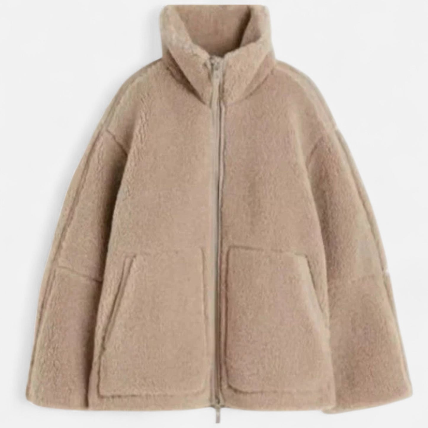 Lavie Moda | Veste Teddy Oversize Femme Cocooning Chic