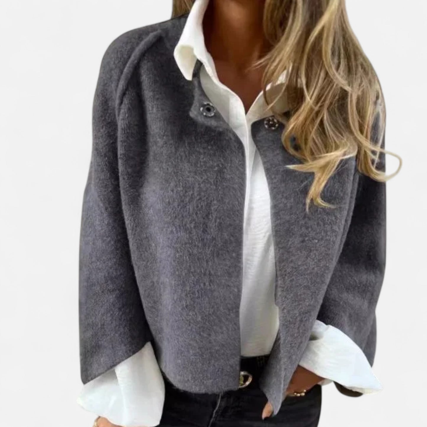 Lavie Moda | Veste Courte Femme Élégante à Manches Larges
