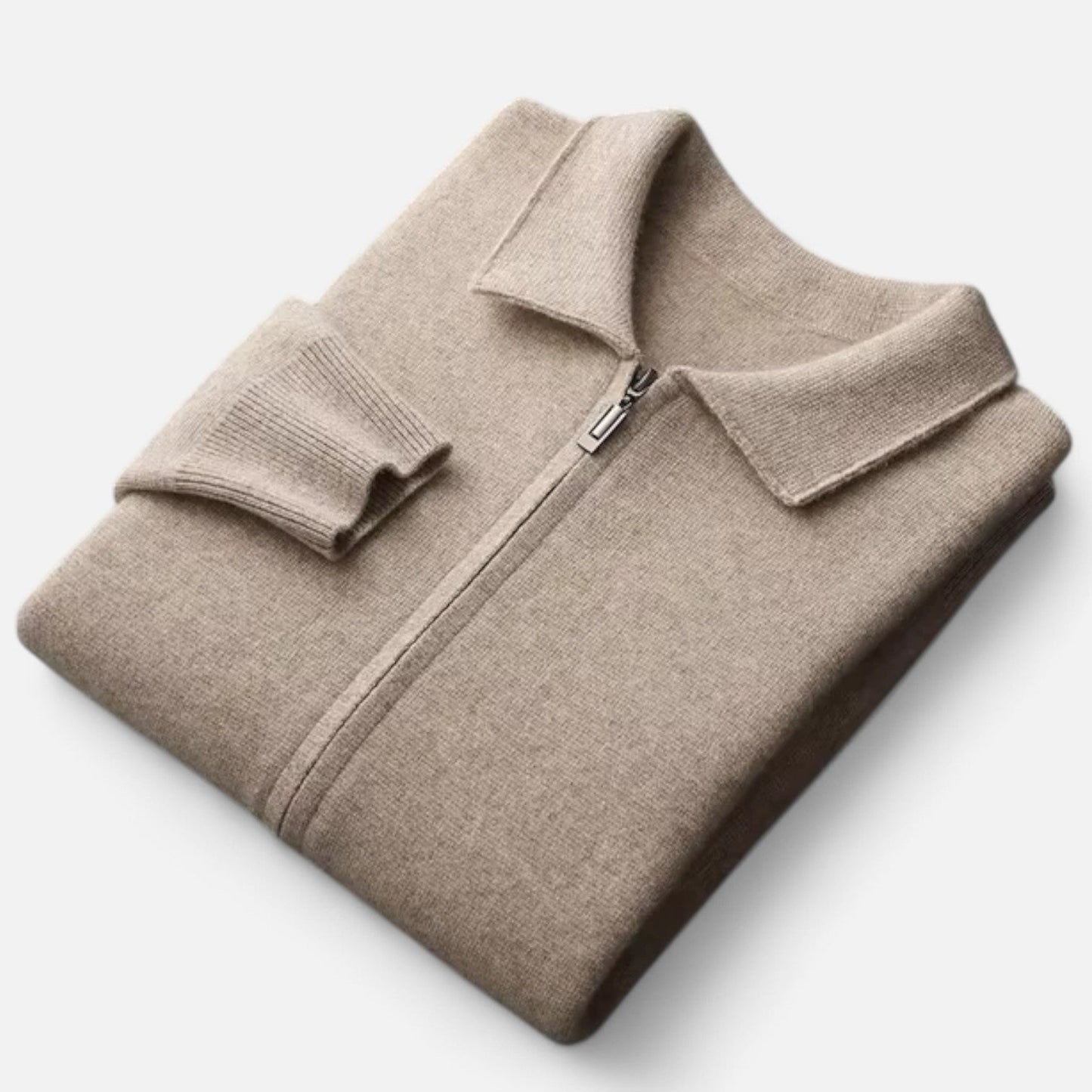 Lavie Moda | Zip Collar Knit Jacket