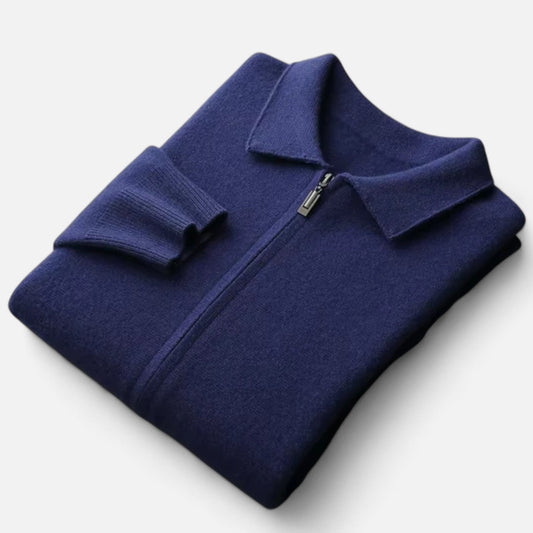 Lavie Moda | Zip Collar Knit Jacket