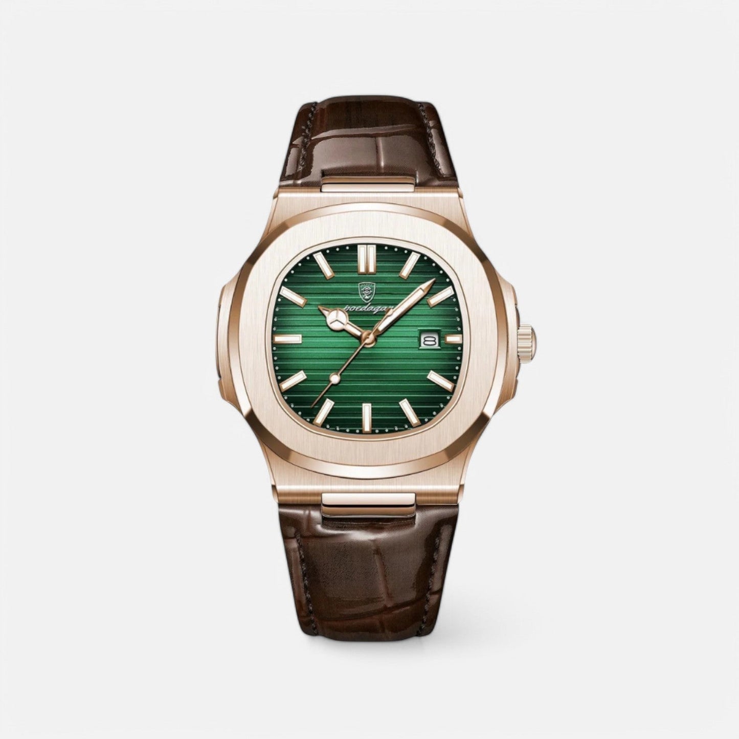Lavie Moda | Montre en Cuir et Or Rose | Intemporelle. Élégante. Raffinée.