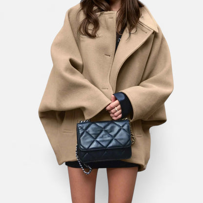 Lavie Moda | Manteau Femme Oversize Hiver à Boutons