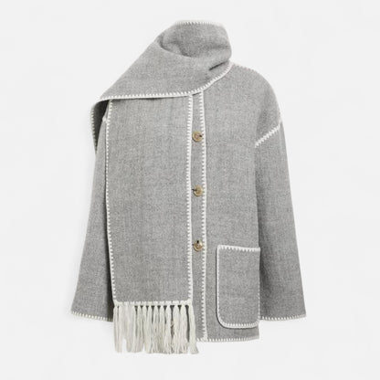 Lavie Moda | Veste Portefeuille Femme Col Châle Élégante