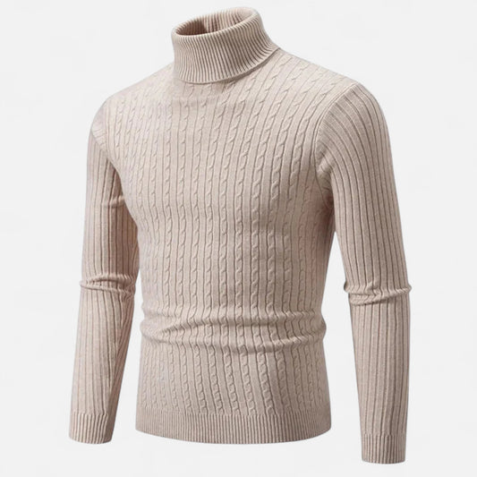 Lavie Moda | Pull Col Roulé Homme Élégance Classique