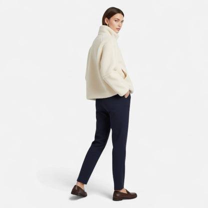 Lavie Moda | Veste Teddy Oversize Femme Cocooning Chic