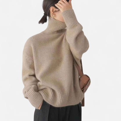Lavie Moda | Pull Femme Rayé en Maille Côtelée Chic