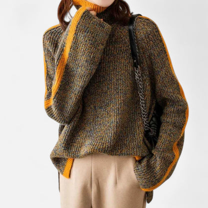 Lavie Moda | Pull Femme Oversize Col Roulé Cosy Chic