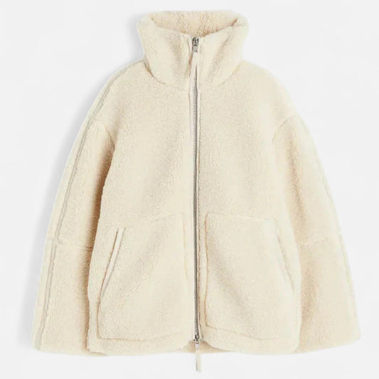 Lavie Moda | Veste Teddy Oversize Femme Cocooning Chic