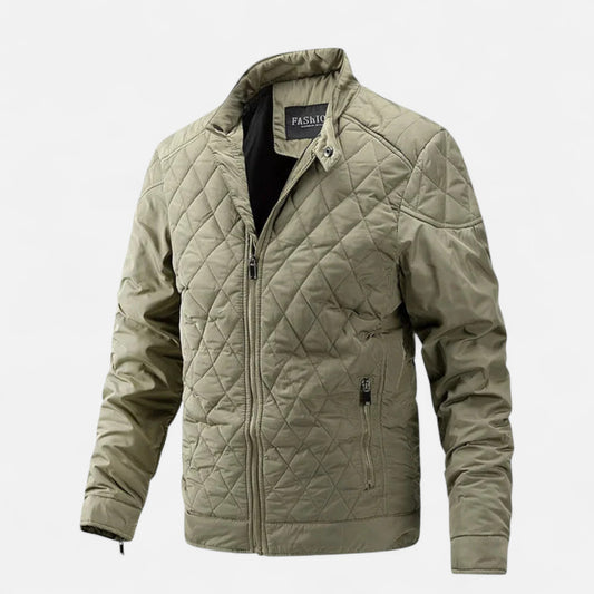 Lavie Moda | Veste Homme Matelassée Style Biker Élégant