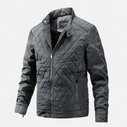 Lavie Moda | Veste Homme Matelassée Style Biker Élégant