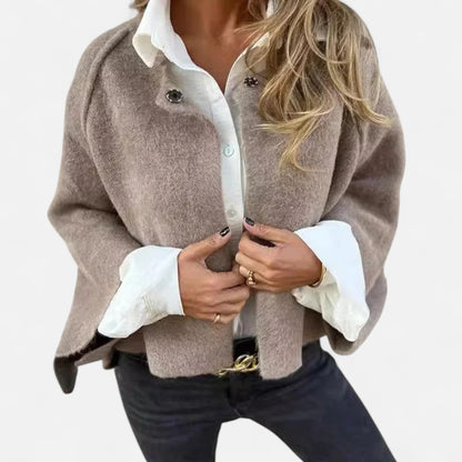 Lavie Moda | Veste Courte Femme Élégante à Manches Larges