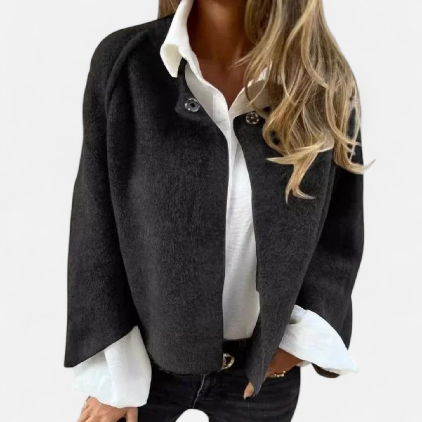Lavie Moda | Veste Courte Femme Élégante à Manches Larges