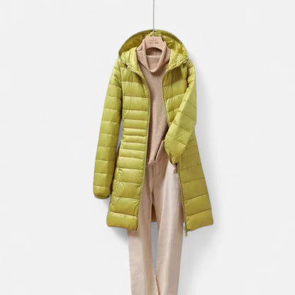 Lavie Moda | Doudoune Légère Femme à Capuche Chic