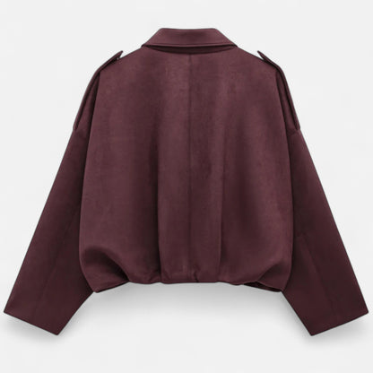 Lavie Moda | Veste Bomber Femme en Suédine